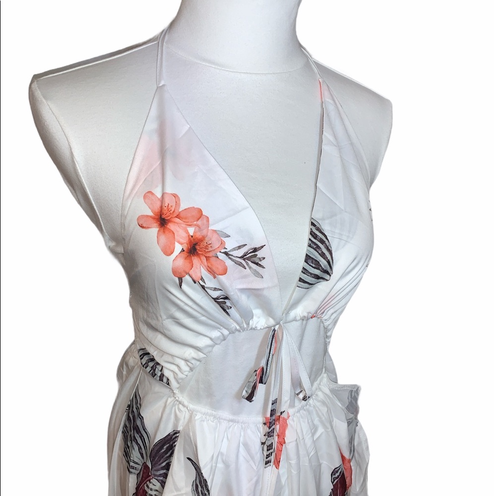 Halter Ruffled Dress - Picture 8 of 10